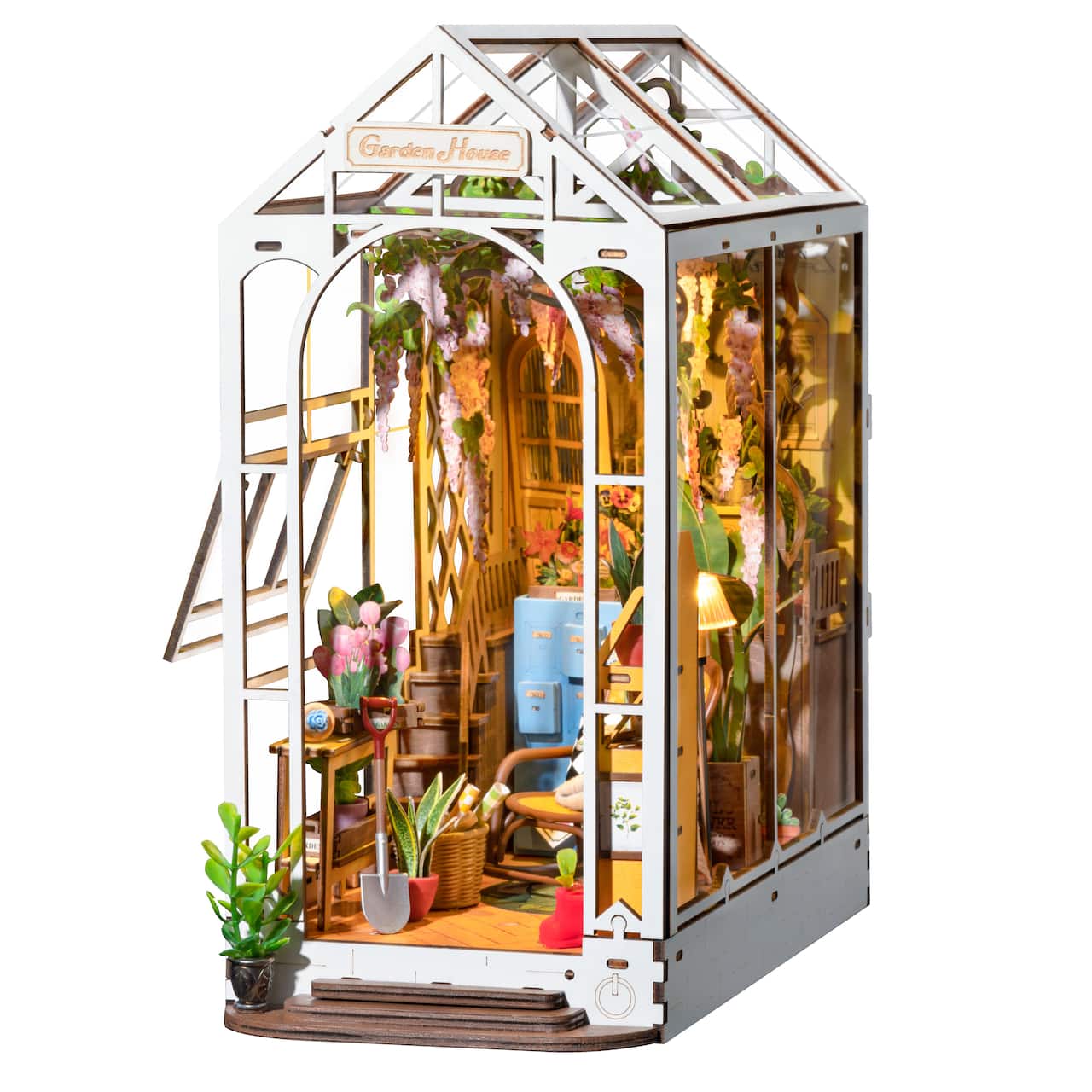 Rolife Garden House DIY Book Nook Shelf Insert Kit Michaels rolife-garden-house-diy-book-nook-shelf-insert-kit-michaels